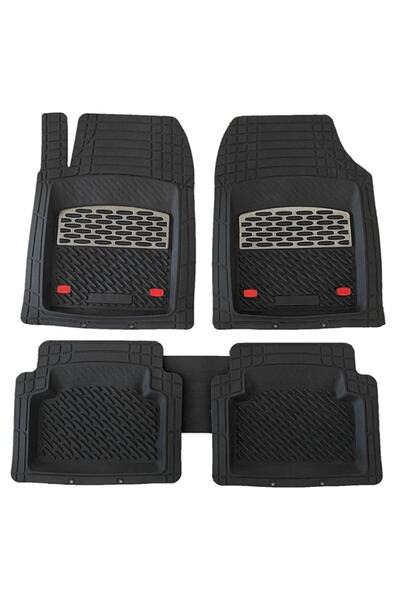 SAFİR Hyundai Elantra 2010 Sonrası Uyumlu Universal Paspas Derin Havuz Kenarl...