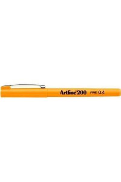 artline Artline Fineliner Pen Yellow 1 Piece (ek-200)