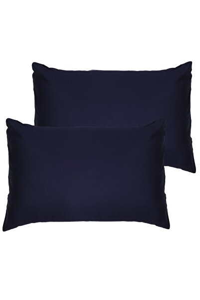 Ecocotton 100% Organic Cotton 50*70 Pillow Case Set of 2 Black