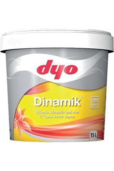 Dyo Dinamik Ipek Mat Silikonlu Iç Cephe Boyası 15 Lt Kartepe