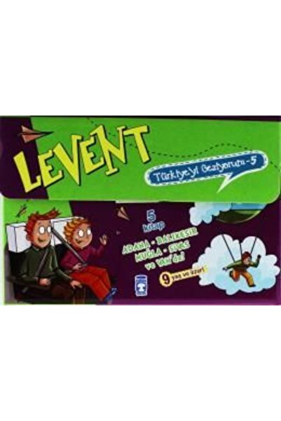 Timaş Yayınları Levent Türkiyeyi Geziyorum - 5 (5 Kitap Takım) Mustafa Orakçı...