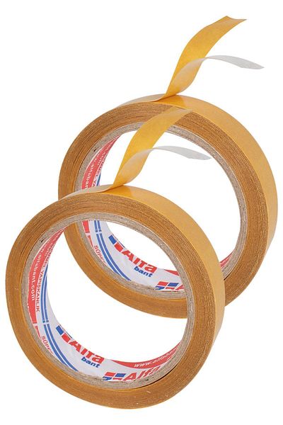 Kına Atölyesi 2 Pieces Double Sided Transparent Tape 19x10 Mt