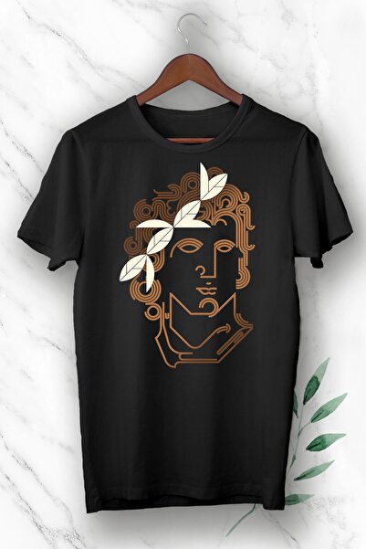 perseusshopping Μπλουζάκι Unisex Black Mythology Alexander the Great με στάμπα