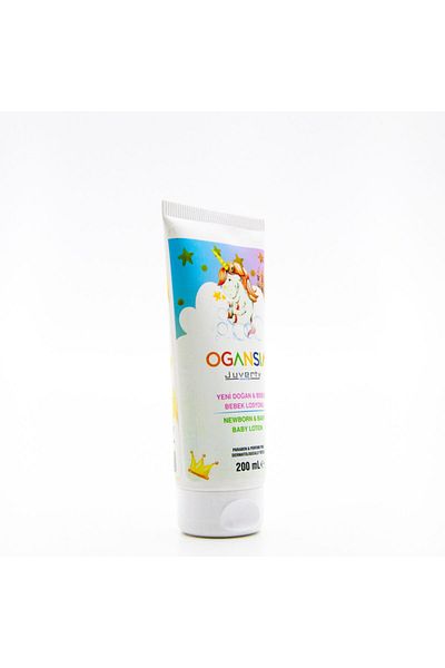 easyso Ogansia 200ml Paraben-Free Newborn and Baby Lotion