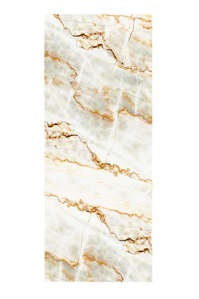 Kolhis Folie adezivă pentru blat de masă cu model de marmură aurie 60x300cm