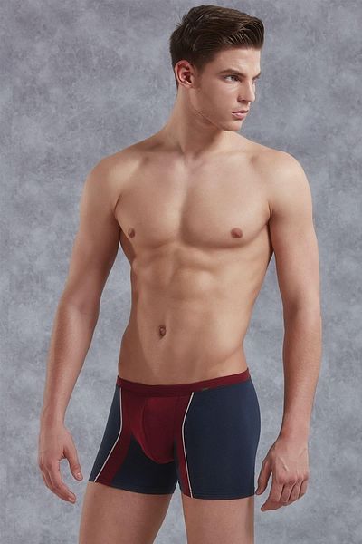 Doreanse Ανδρική τσάντα Claret Red Modal Boxer 1720