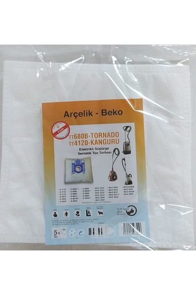 Arçelik كيس غبار بيكو Tt 4120 كانجارو - 10 قطع