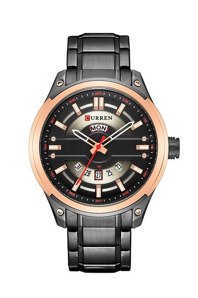 Curren 8319 Casual Calendar Steel Men's Wristwatch