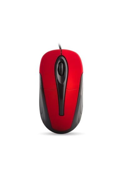 Everest Sm-800 Usb Siyah Kırmızı Kablolu Mouse