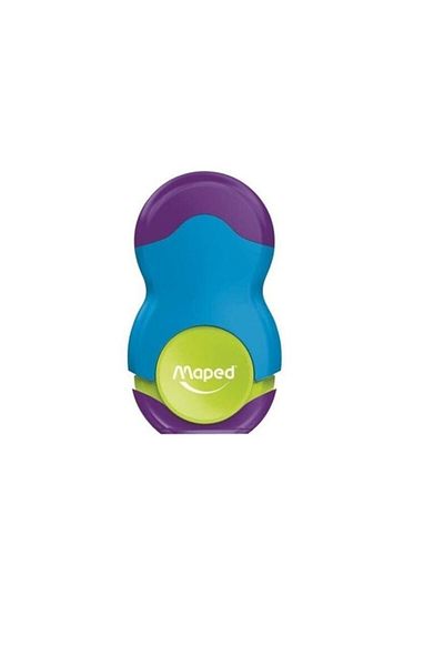 Maped Loopy Display Colorful Pencil Sharpener with Eraser049121