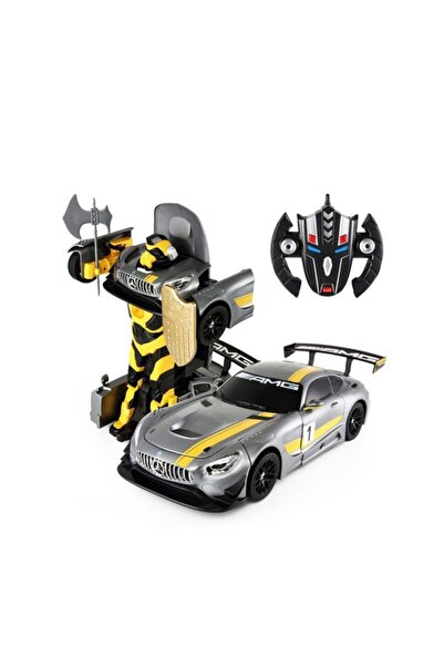 Rastar Mercedes Benz Amg Gt3 Dönüşebilen Robot Ve Uzaktan Kumandalı Oyuncak Araba Sesli Işıklı