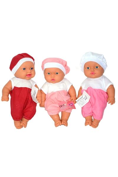 hediyecik Oyuncak Kel Et Bebek Oyun Arkadaşım 30 cm