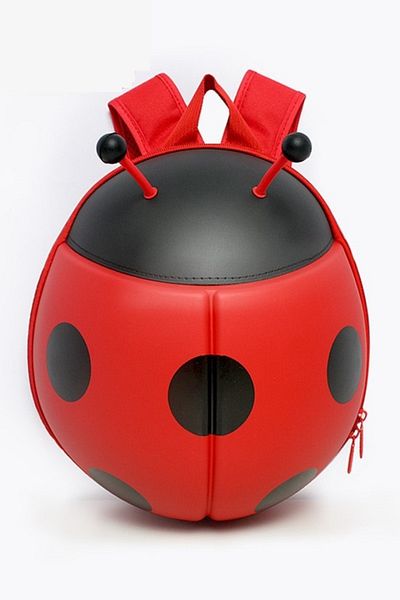 Supercute Ladybug Kindergarten Backpack / Red