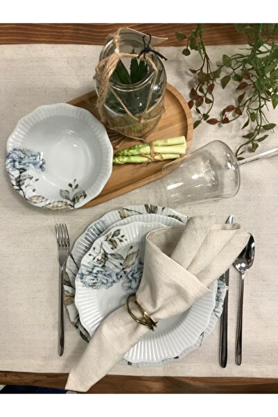 Porland Gülsemin Yemek Takımı 24 Parça 6 Kişilik