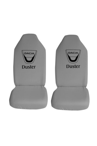 Genel Markalar Dacia Duster Özel Araba Oto Koltuk Kılıfı Ön Arka Takım Gri Pe...