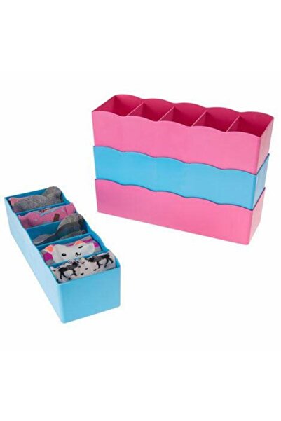 GeçerStore Organizator pentru bijuterii, accesorii, șosete și cravate, cu 5 c...