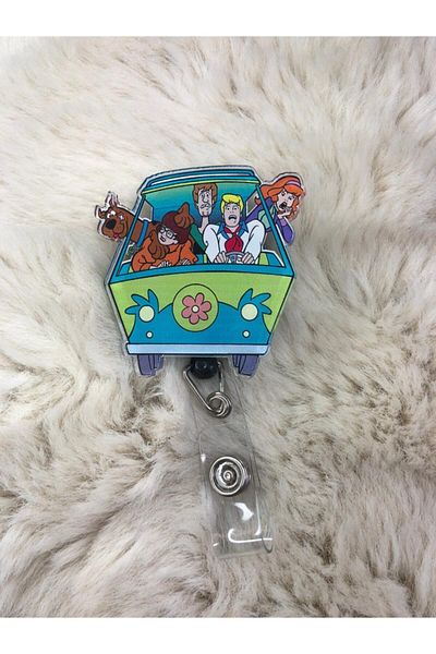 Hediyebum Θήκη για κάρτα Yoyo στο αυτοκίνητο Scooby-doo