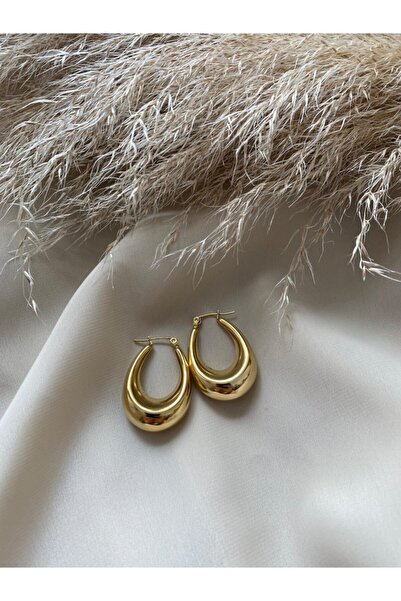 Vintagezegeni Damla Çelik Küpe