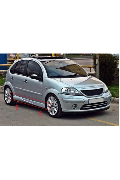 Bodykitartgarage C3 Kapı Altı Marşpiyel Takımı