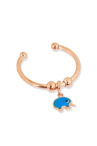 Argentum Concept 925 Ayar Gümüş Sallantılı Filli Ayarlanabilir Yüzük - Y008201