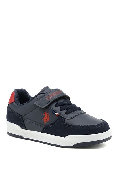 U.S. Polo Assn. حذاء رياضي للأولاد باللون الأزرق الداكن من Cline 2fx