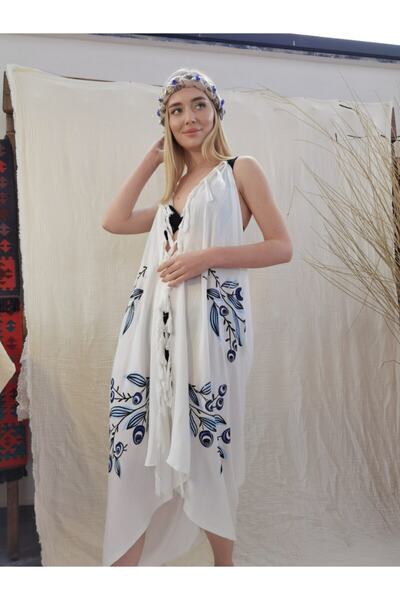Su Koleksiyon Evil Eye Kaftan Pareo