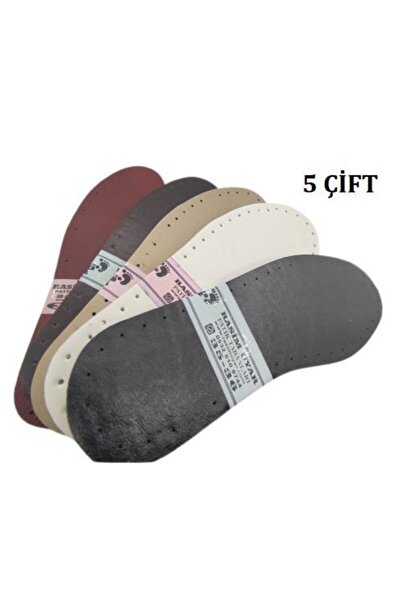 Rasim Uyar 5 Çift Karışık Renk Suni Deri EVA Patik Tabanı - 2 Katmanlı Hazır ...