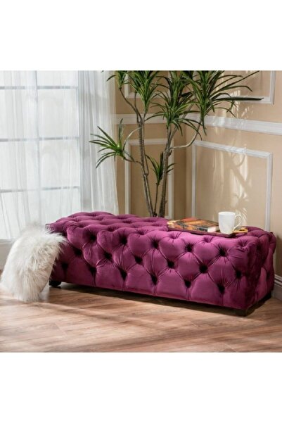 DeccoStil Kapitoneli Bench/puf 45*120 Cm