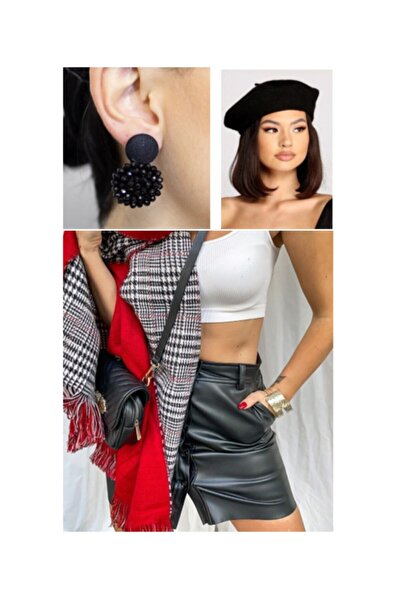 sema aksesuar Ειδικό δώρο για την ημέρα του Αγίου Βαλεντίνου Σετ φουλάρι & σκ...