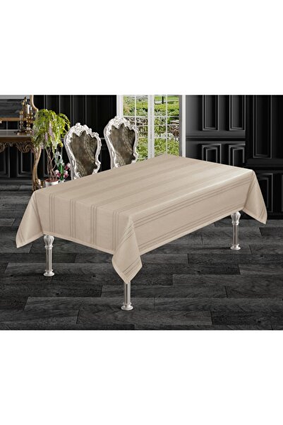 Cömert's مفرش طاولة مخطط 160x220