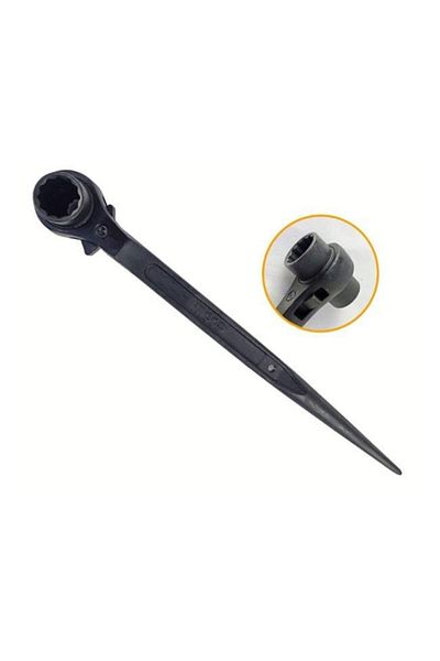 Ingco Hrstw19241 Double Sided Piled Ratchet Socket Wrench 19x24