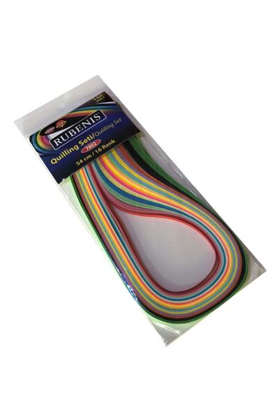 Rubenis Rubenıs 7802 Quilling Seti 54 Cm 16 Renk 160 Adet