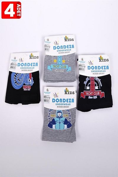 Dondeza 4 Pack 506 Boy's Boxers