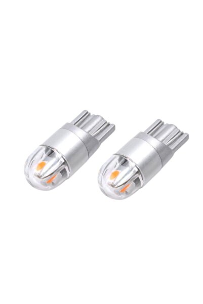 Knmaster T10 2 Smd Sarı Turuncu Led Takım Uyumlu