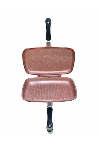 ThermoAD Double Sided 40 Cm Fish Pan Rosegold
