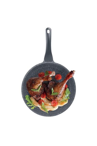ThermoAD Aluminum Cast 2-Piece Pan Set 26cm and 28 Square Pans / Gray