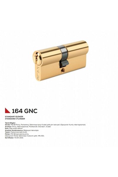 KALE 164 Gnc اسطوانة قياسية 76 ملم