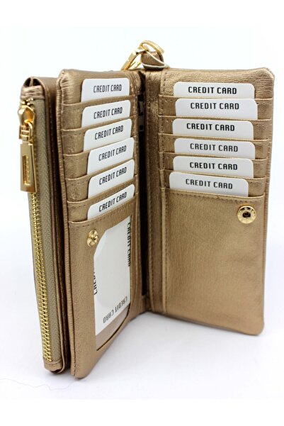 OLLBAG Kadın Yumuşak Deri Ikili Cüzdan