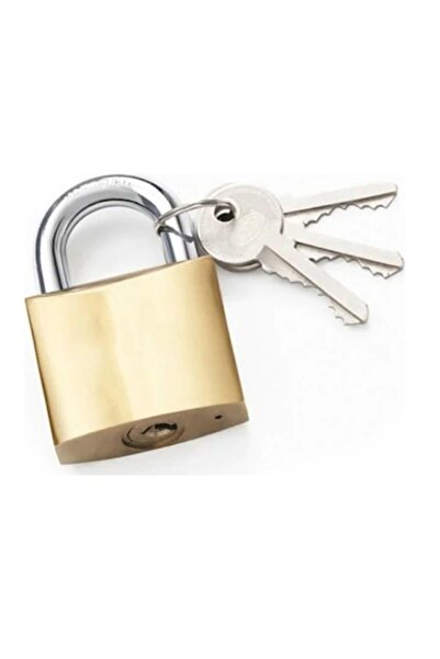 Hand Sfd Yellow Colored Padlock 40mm