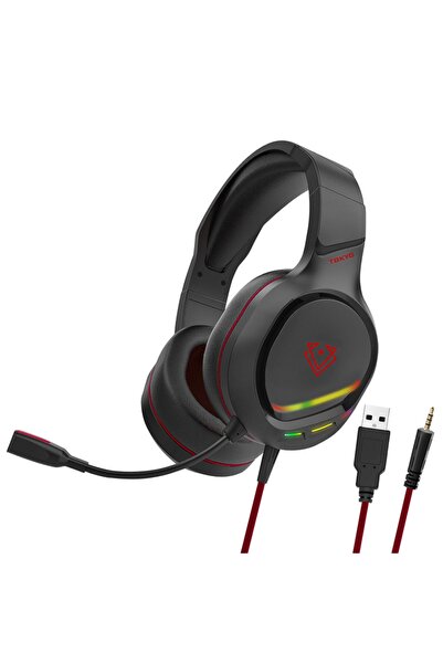 VERTUX Oyuncu Kulaklık Gürültü Izolasyonlu Hd Ses Kablolu Kulaküstü - Tokyo