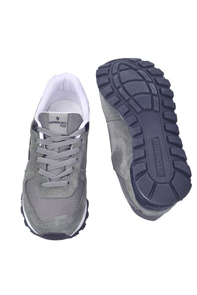 Hammer Jack Ανδρικά αθλητικά παπούτσια Peru Mb Grey Plus Size