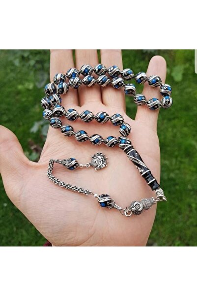 Coşkun oltu taşı Mineli Özel Yapım Çeşni Bülbül Modeli Tesbih