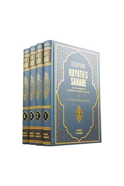 Huzur Yayınevi Hayatüs Sahabe - 4 Cilt