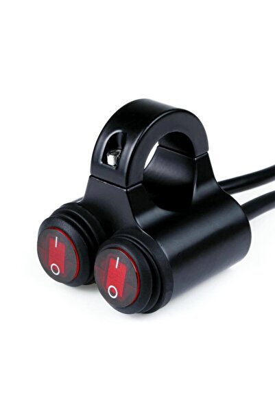 Knmaster Motosiklet Gidon Tipi Körüklü Aç Kapa Butonu