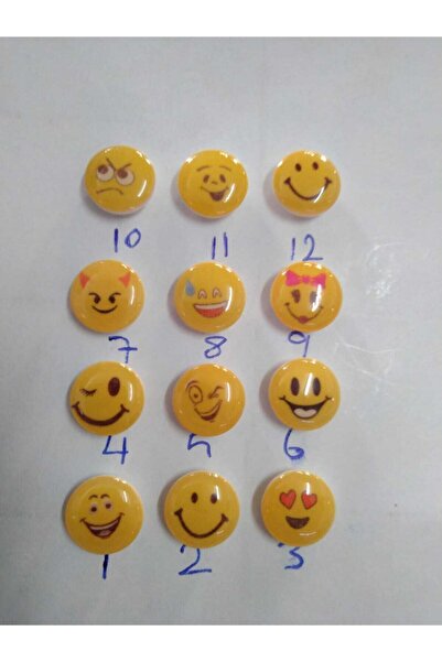 Genel Markalar Emojoli Bebek Yelek Düğmesi No:6 Deki Model