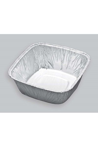 sinanlı Aluminum Foil Rice Pudding Ashura Dessert Container - 100 pcs