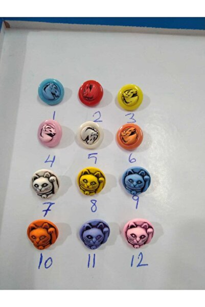 Elit Kabartma Bebek Yelek Düğmesi No:12 Deki Model