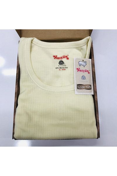 Hasyün Ανδρικά εσώρουχα 100% Merino Wool Top