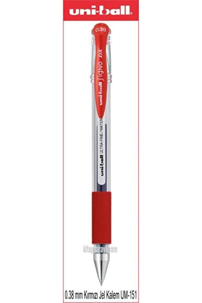 UNİ-BALL Uniball Signo Dx 0.38 Mm Kırmızı Jel Kalem Um-151