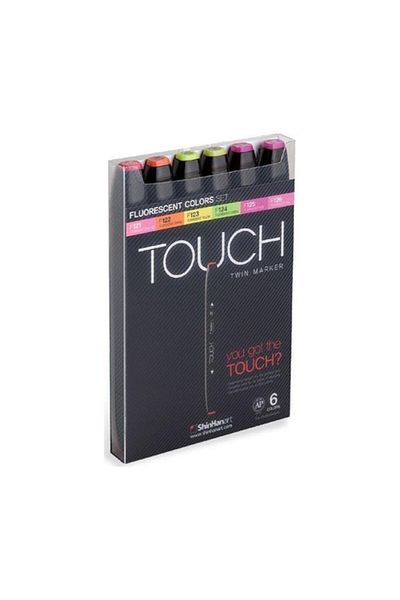 Shinhan Art Florasan Touch Twin Marker - 6 Color Set